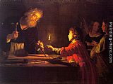 Gerrit van Honthorst Childhood of Christ painting